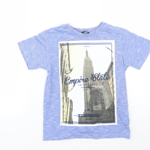 George Boys Blue   Basic T-Shirt Size 6-7 Years