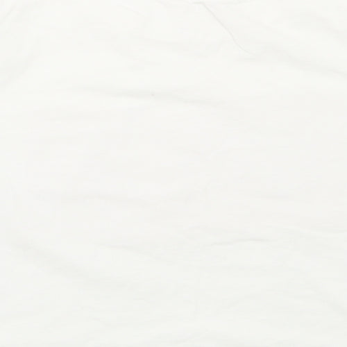 Matalan Girls White   Basic T-Shirt Size 11 Years