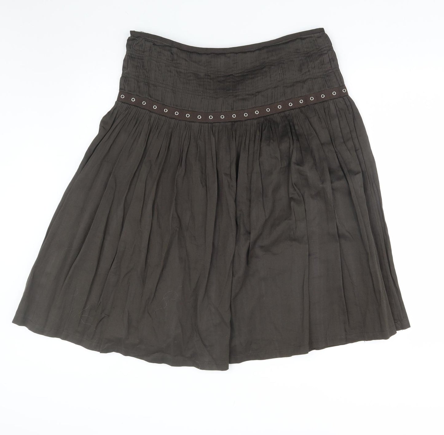 Mexx Womens Brown   Flare Skirt Size 14
