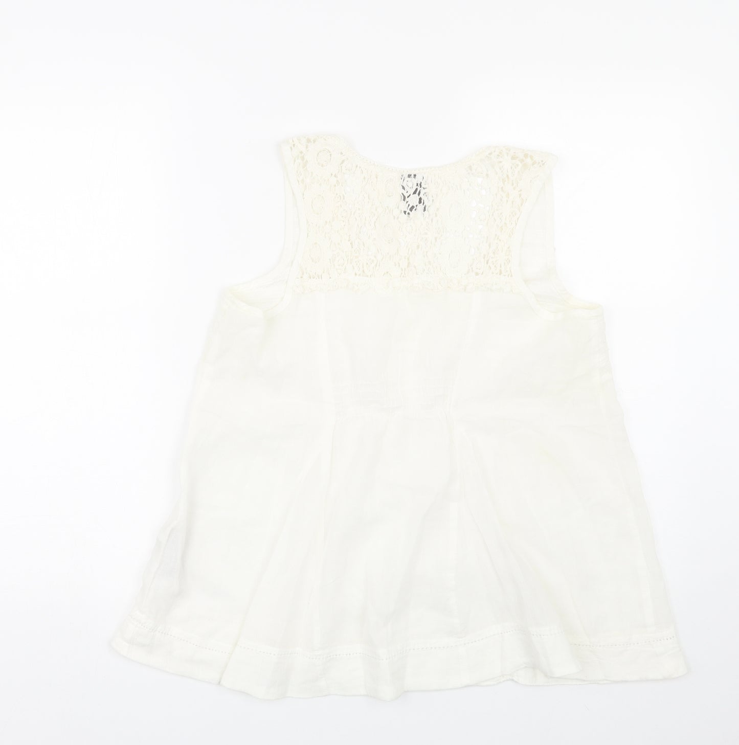 Vera Moda Womens White   Basic Tank Size M
