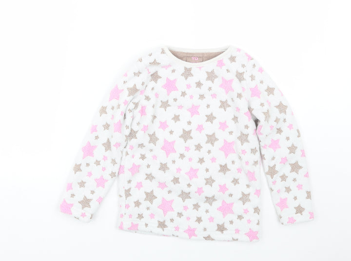 Young Dimension Girls Multicoloured Polka Dot Top Pyjama Top Size 7-8 Years