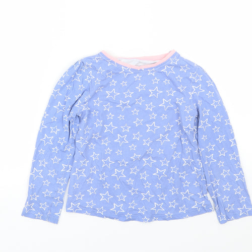 George  Girls Black   Top Pyjama Top Size 8-9 Years  - Stars