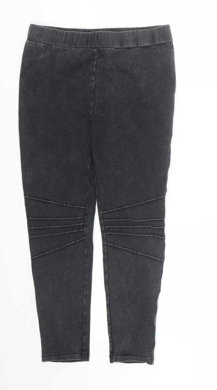 NEXT Girls Black  Denim Jegging Jeans Size 9 Months