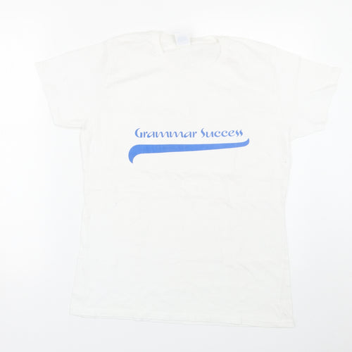 Russell Athletic Girls White   Basic T-Shirt Size 11-12 Years