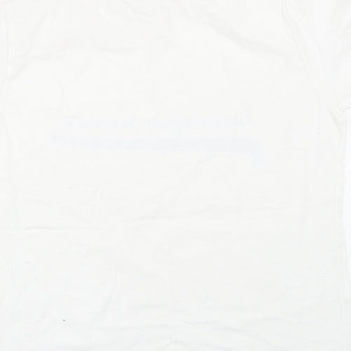 Russell Athletic Girls White   Basic T-Shirt Size 11-12 Years