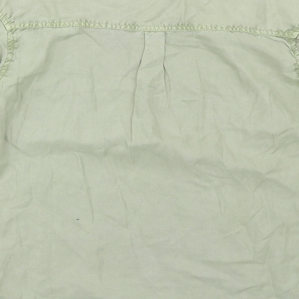 RIG utiliy Womens Green   Basic Blouse Size S