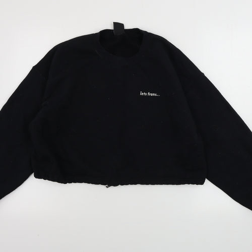 Iets Frans  Womens Black   Pullover Jumper Size M