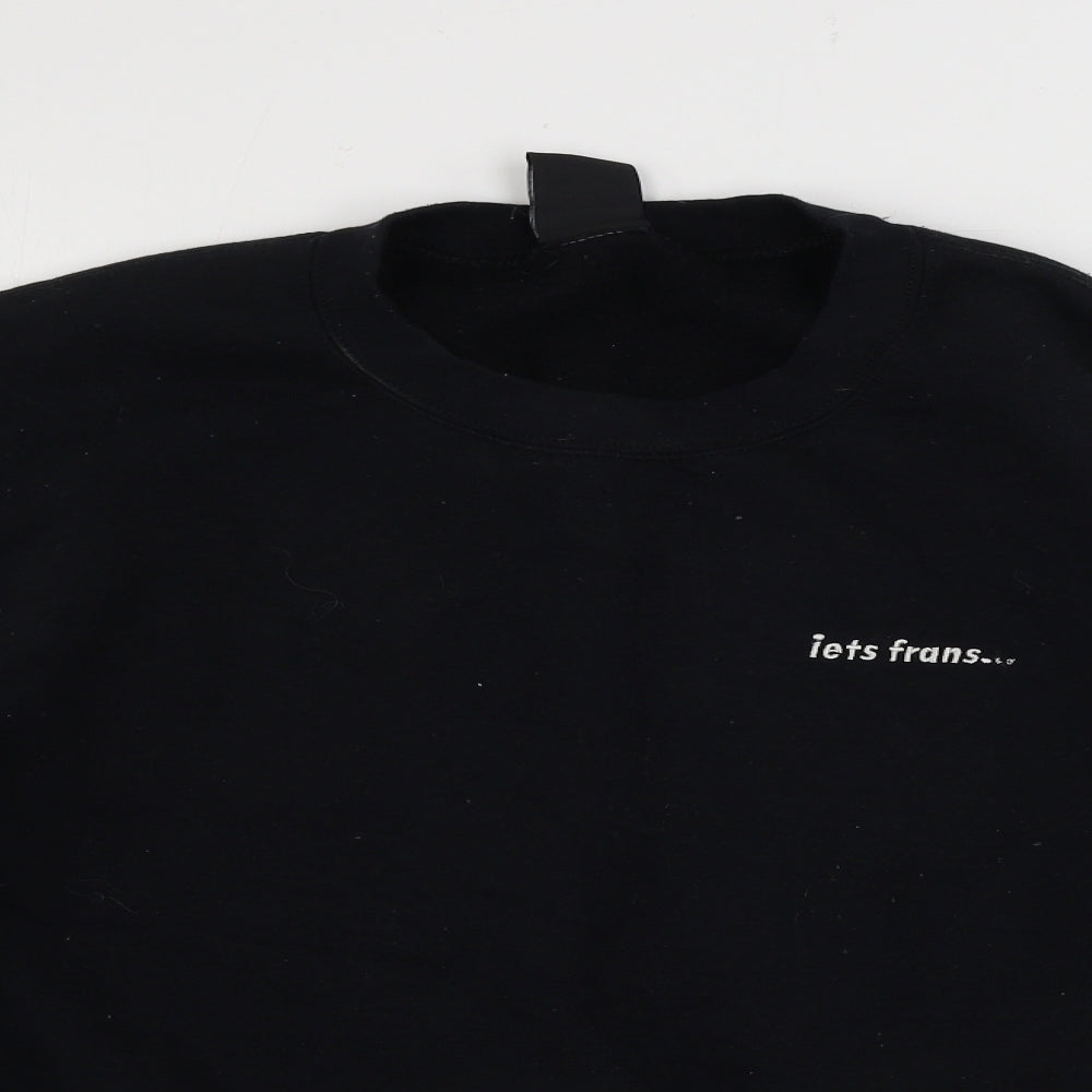 Iets Frans  Womens Black   Pullover Jumper Size M