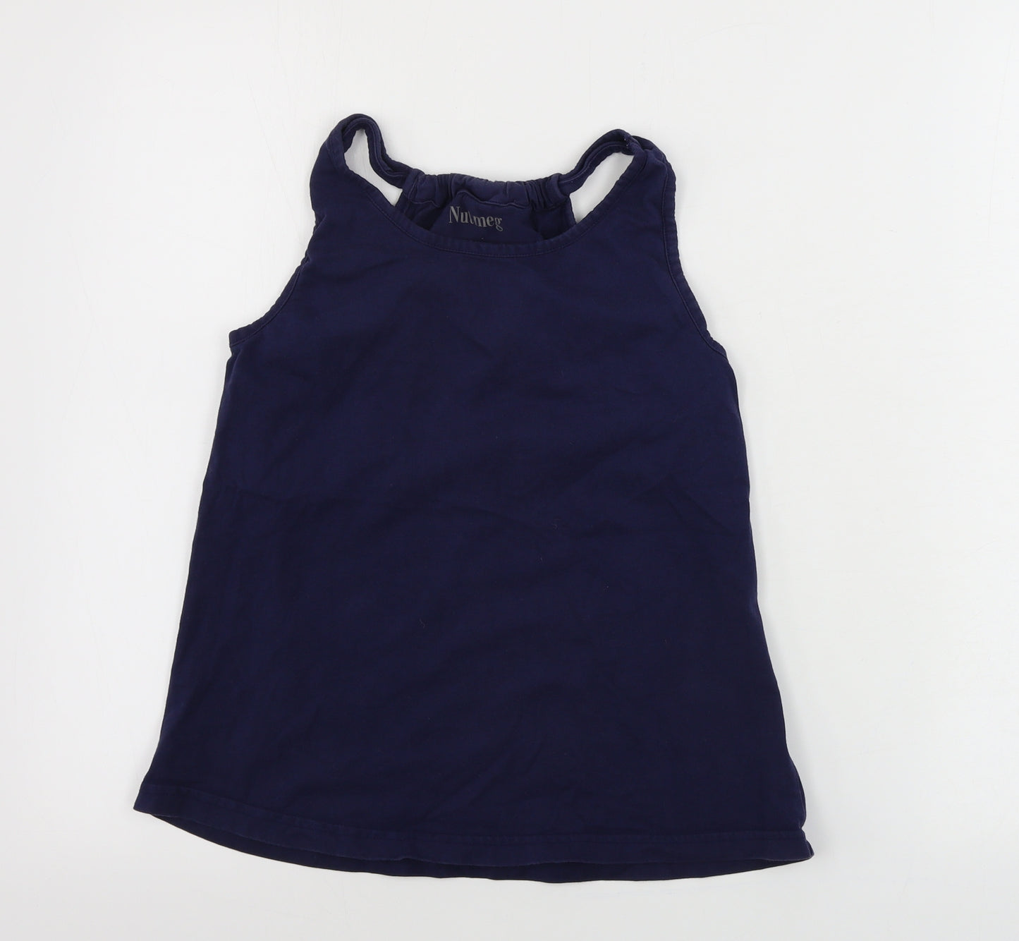 Nutmeg  Girls Blue   Basic T-Shirt Size 12-13 Years