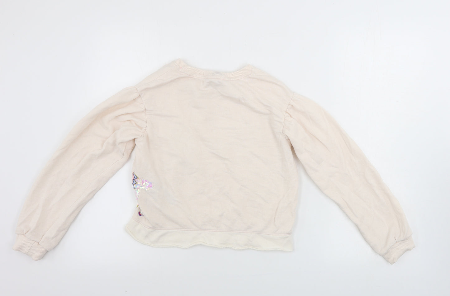 Marks and Spencer  Girls Pink   Pullover Jumper Size 10-11 Years