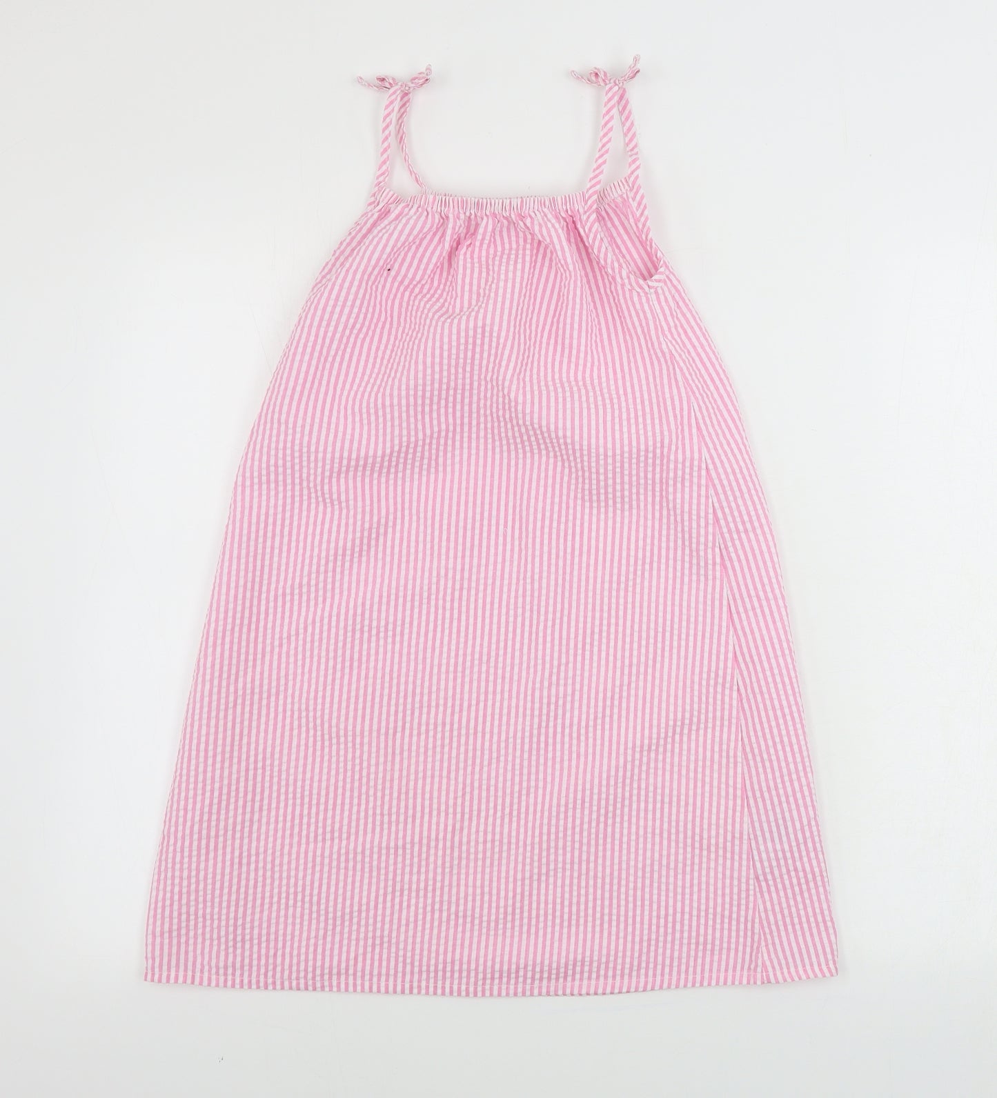 Nutmeg  Girls Multicoloured Striped  A-Line  Size 9-10 Years