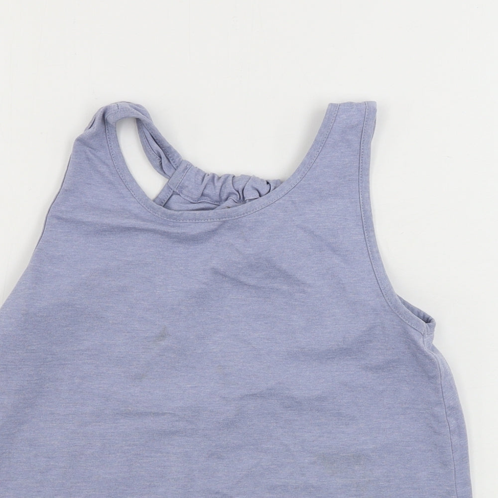 Nutmeg  Girls Blue   Basic T-Shirt Size 12-13 Years