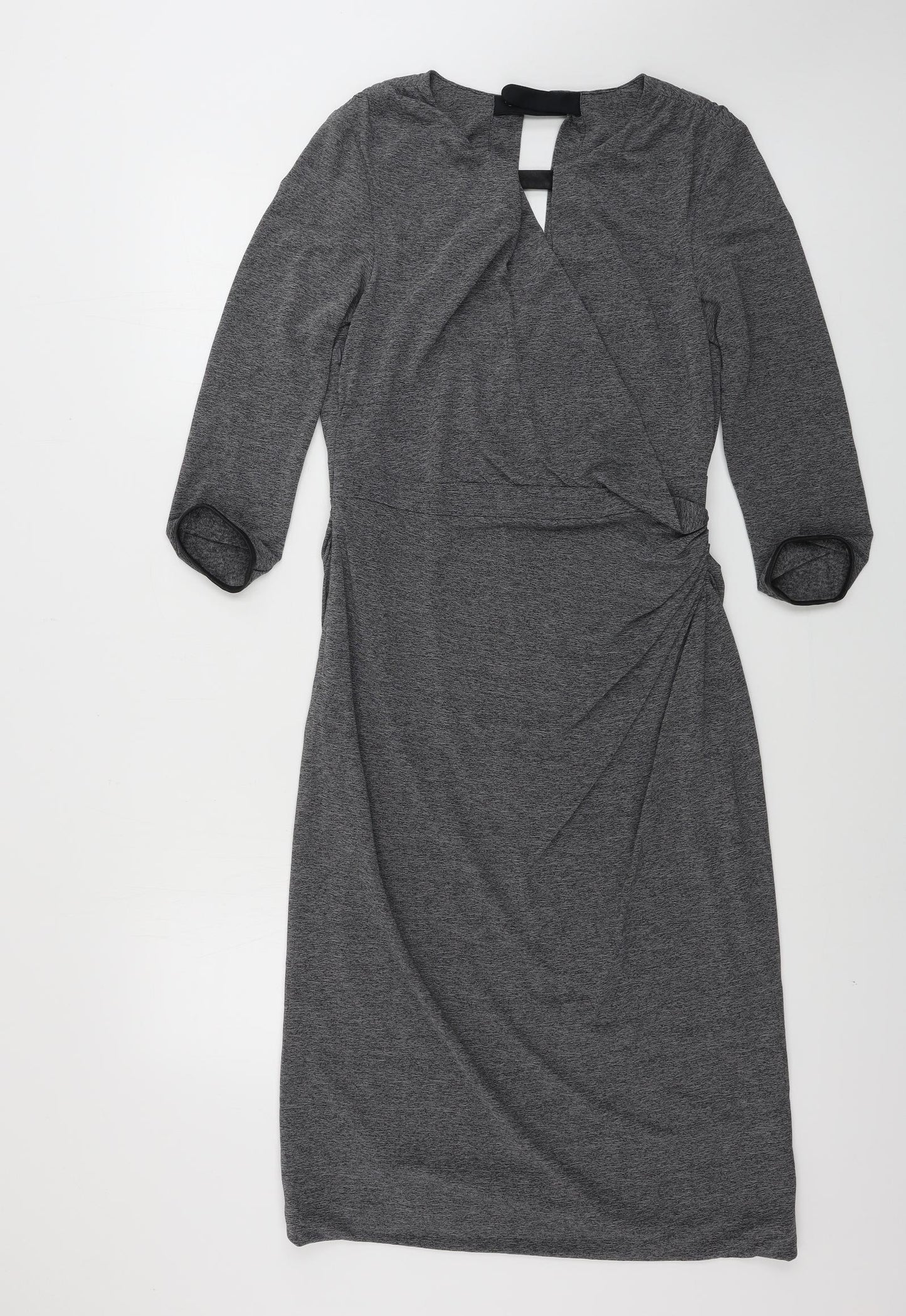 Karen Millen  Womens Grey   Bodycon  Size 18