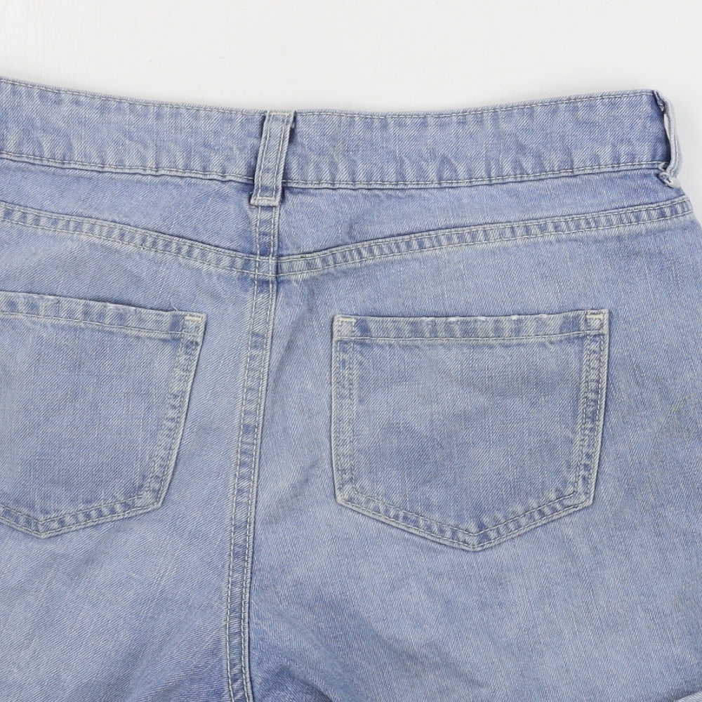 Dorothy Perkins  Womens Blue   Cut-Off Shorts Size 8