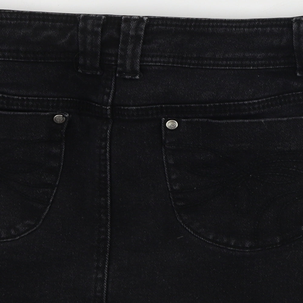 Dorothy Perkins  Womens Black   Bandage Skirt Size 10