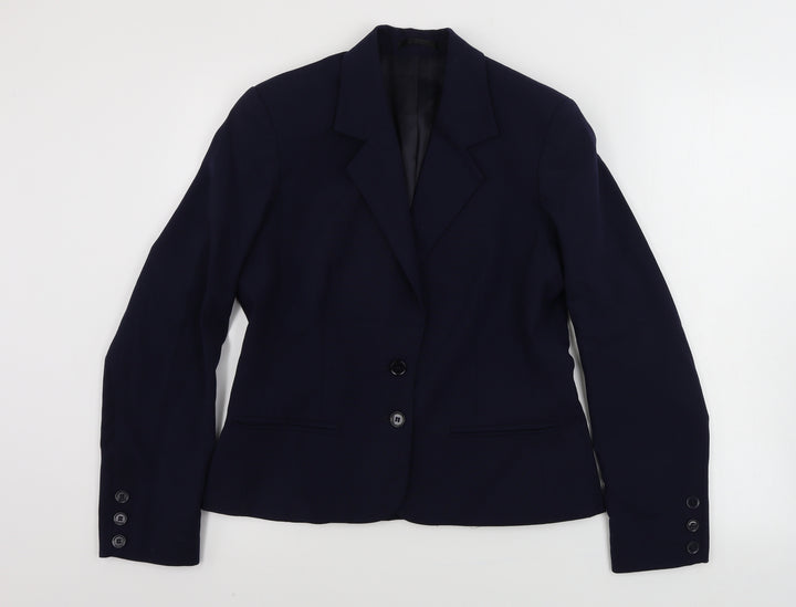 preworn   Womens Blue   Jacket Blazer Size 10
