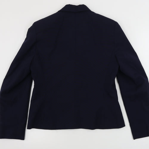 preworn   Womens Blue   Jacket Blazer Size 10
