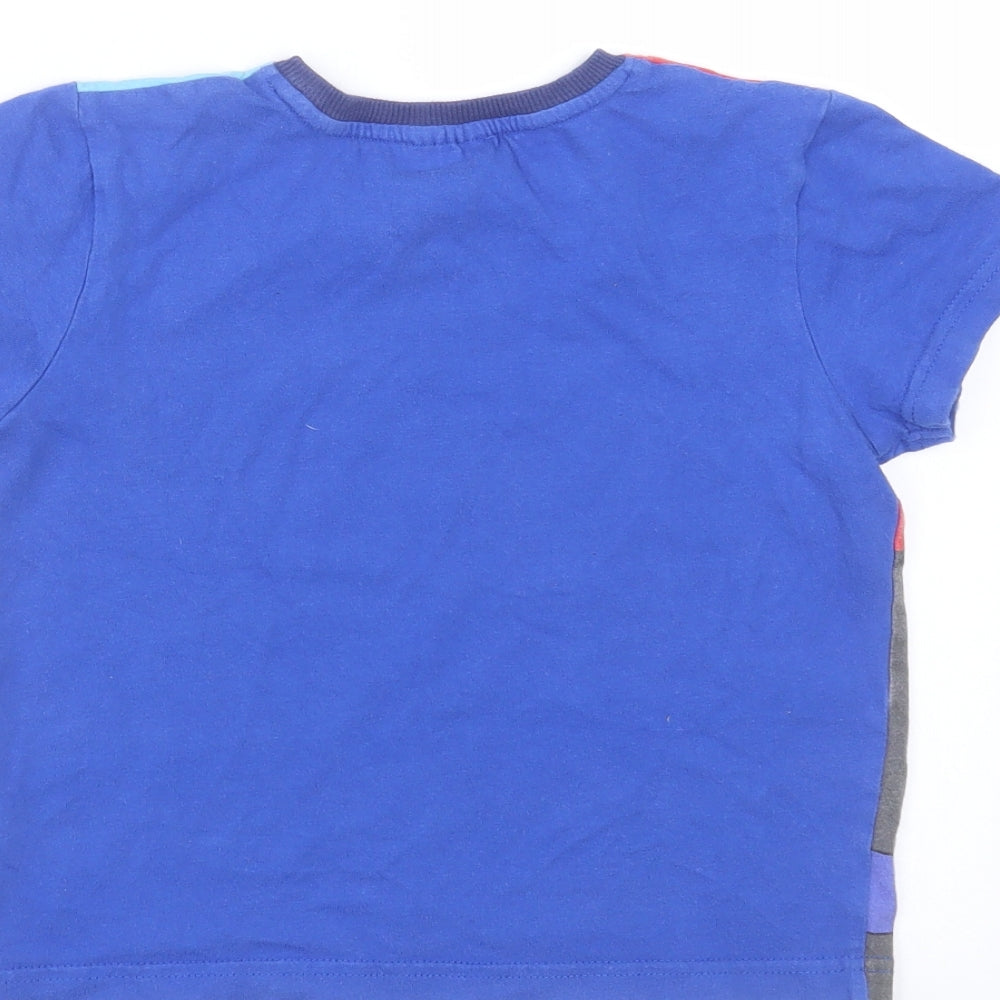 Matalan Boys Blue   Basic T-Shirt Size 6 Years  - pokemon