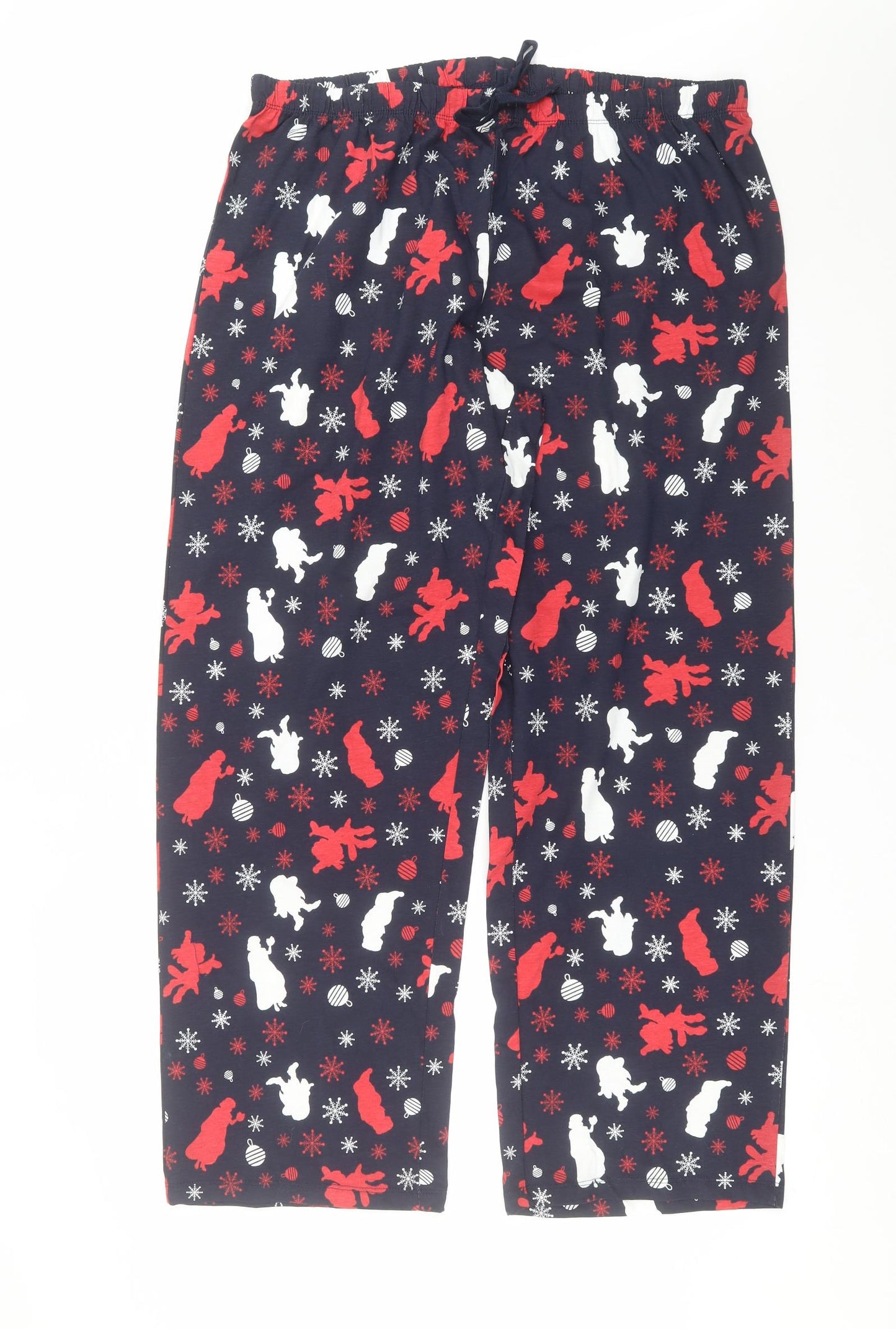 TU Womens Blue    Pyjama Pants Size 18  - snowflakes