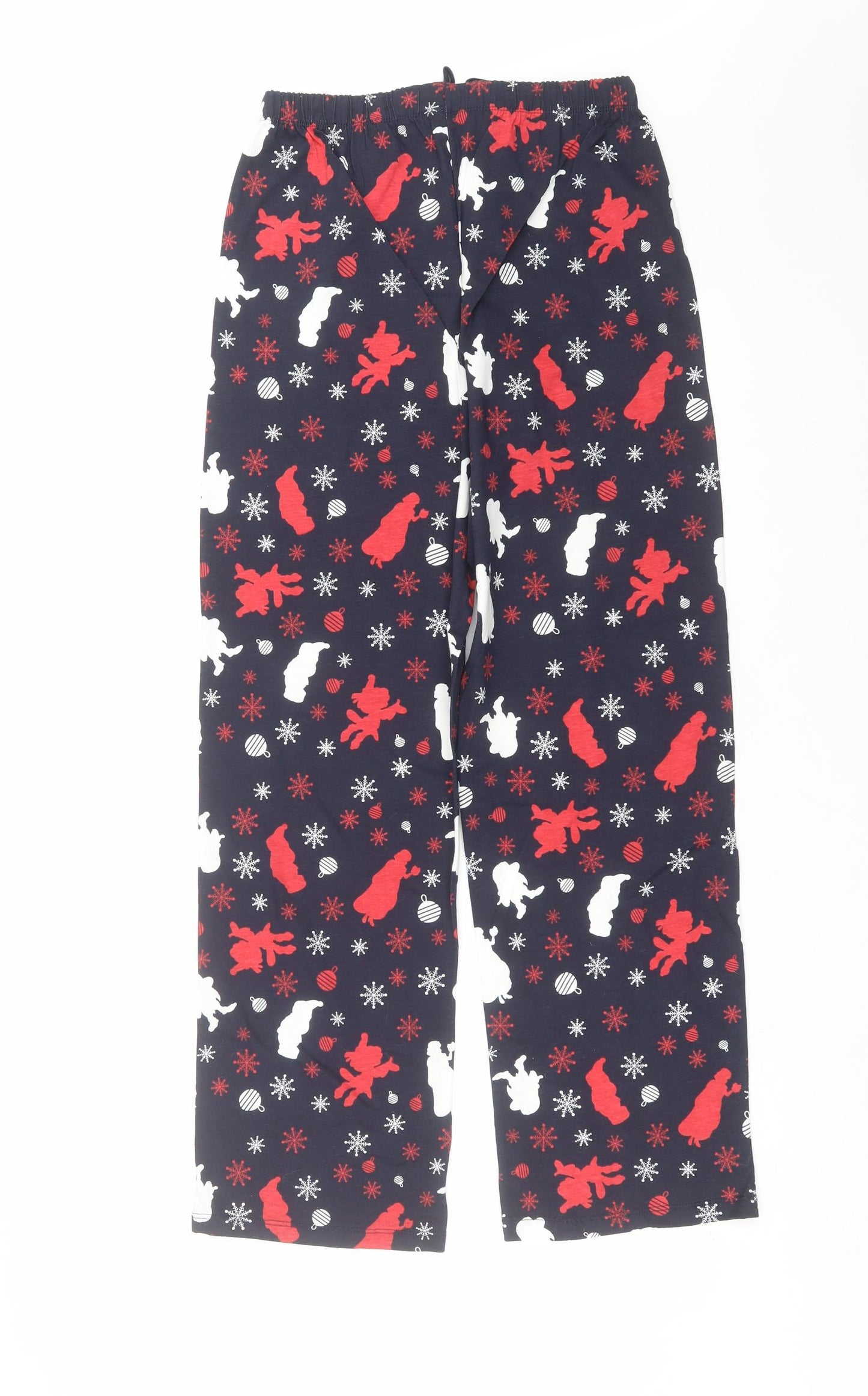 TU Womens Blue    Pyjama Pants Size 8  - snowflakes