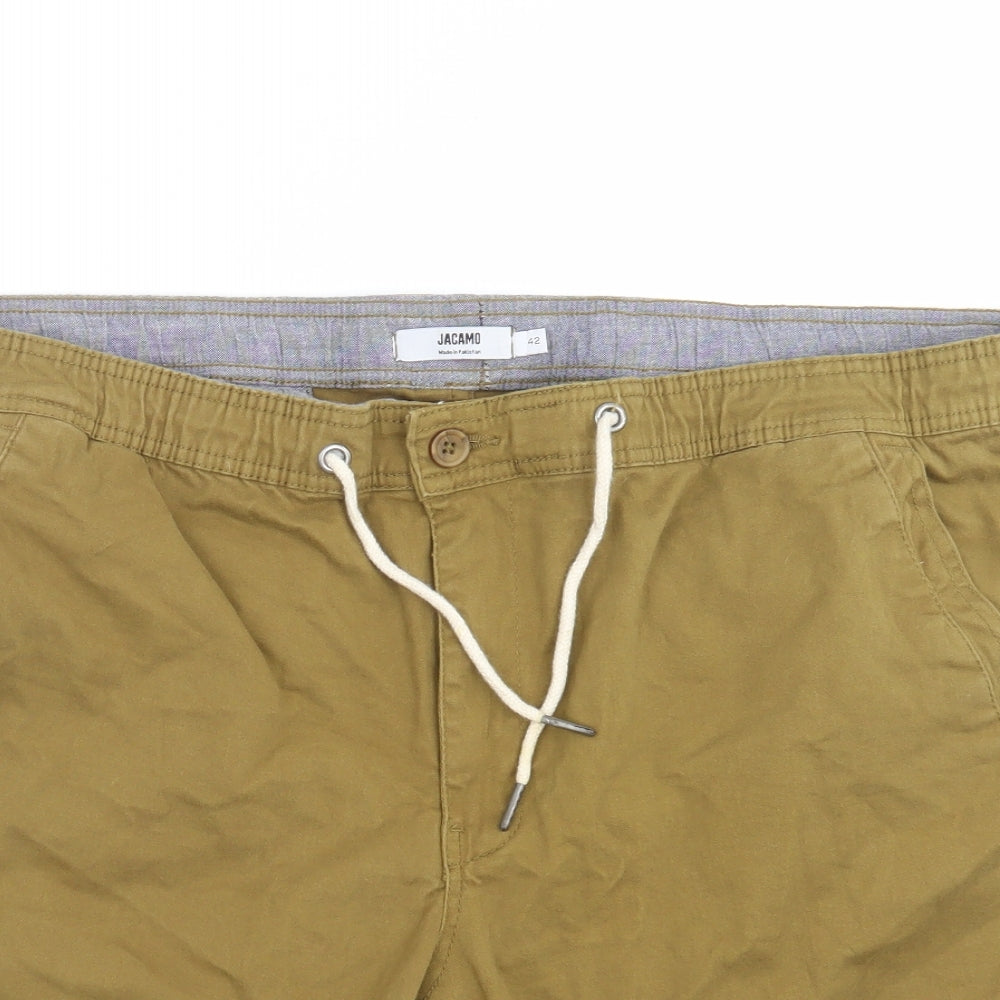 Jacamo Mens Green   Chino Shorts Size 42 in