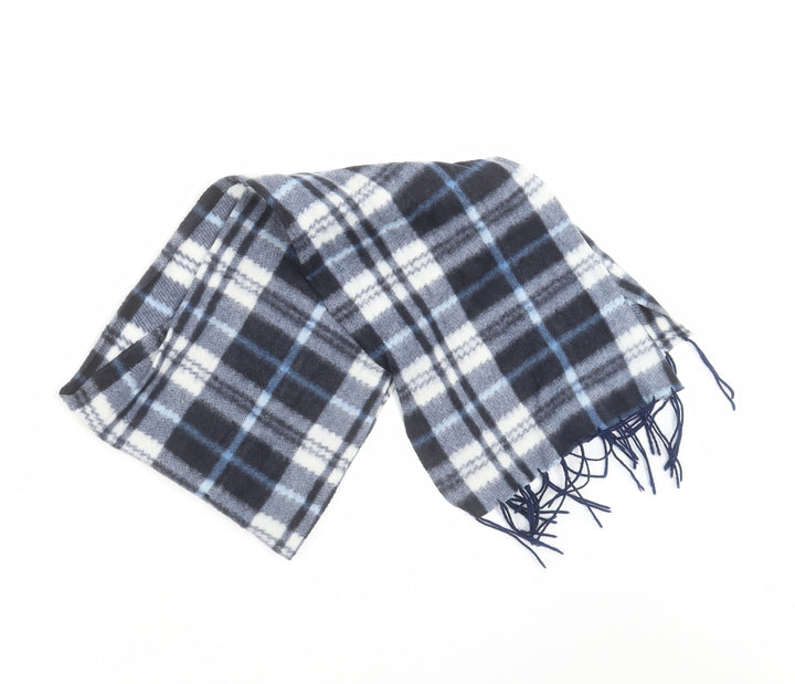 Preworn Womens Black Check Scarf