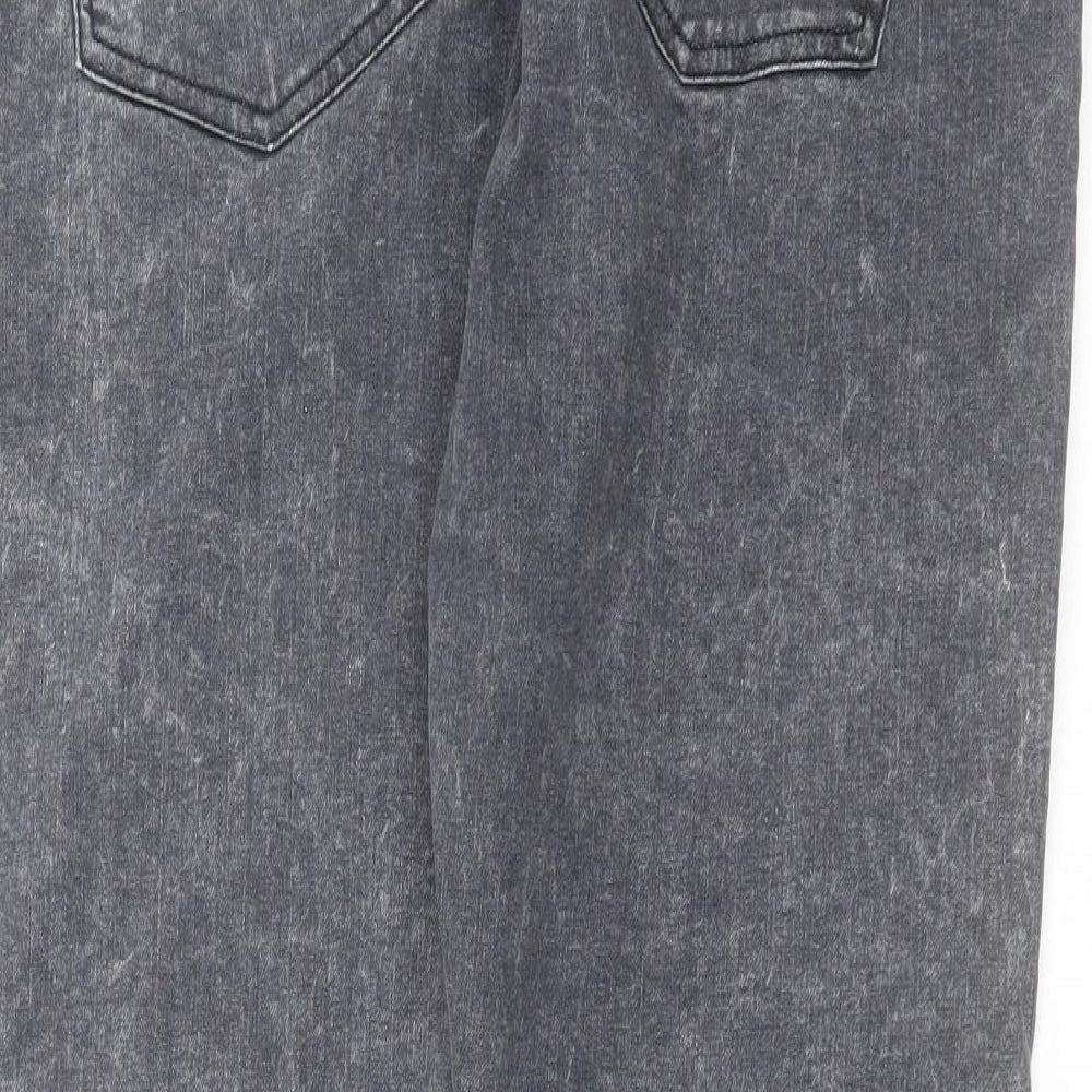 NEXT Mens Grey  Denim Straight Jeans Size 36 in L32 in