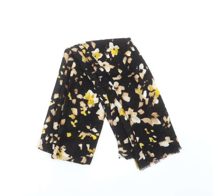 Primark Womens Black Floral Scarf