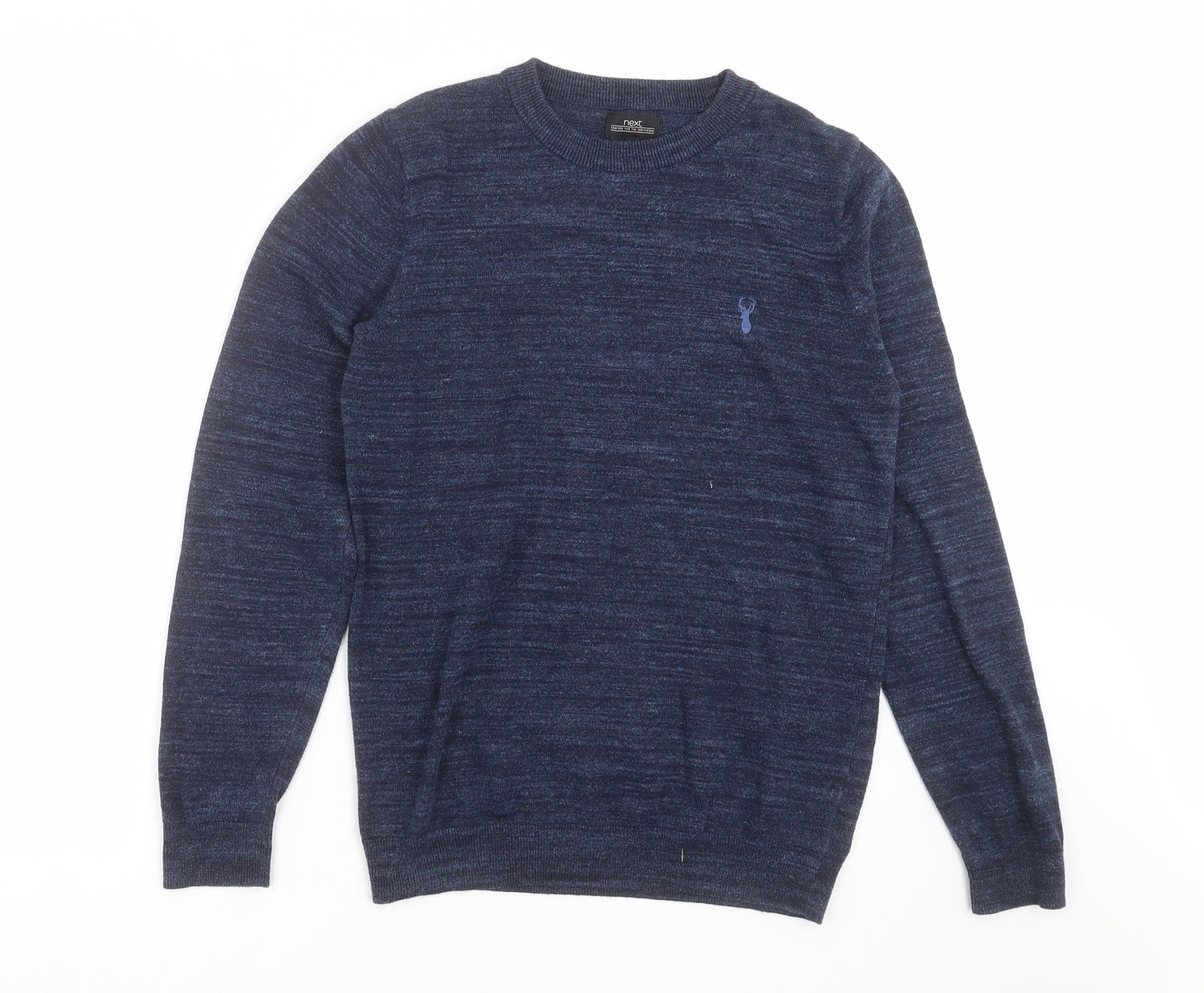 NEXT Mens Blue  Knit Pullover Jumper Size S