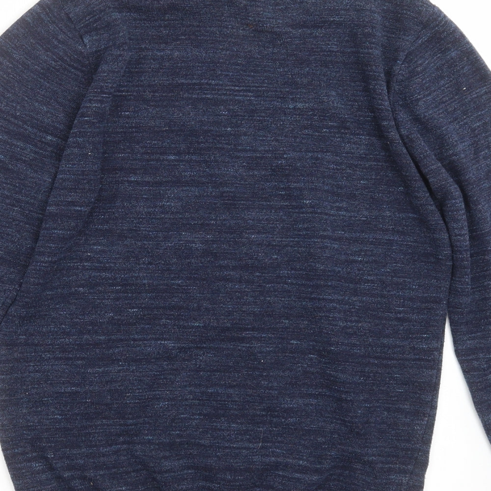 NEXT Mens Blue  Knit Pullover Jumper Size S
