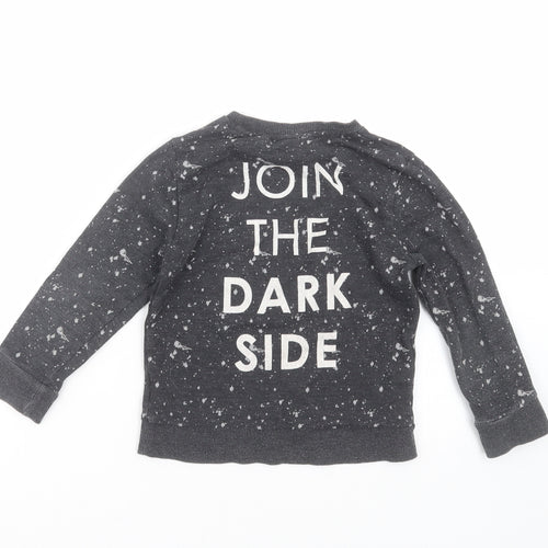NEXT Boys Grey   Pullover Sweatshirt Size 5 Years  - Storm trooper