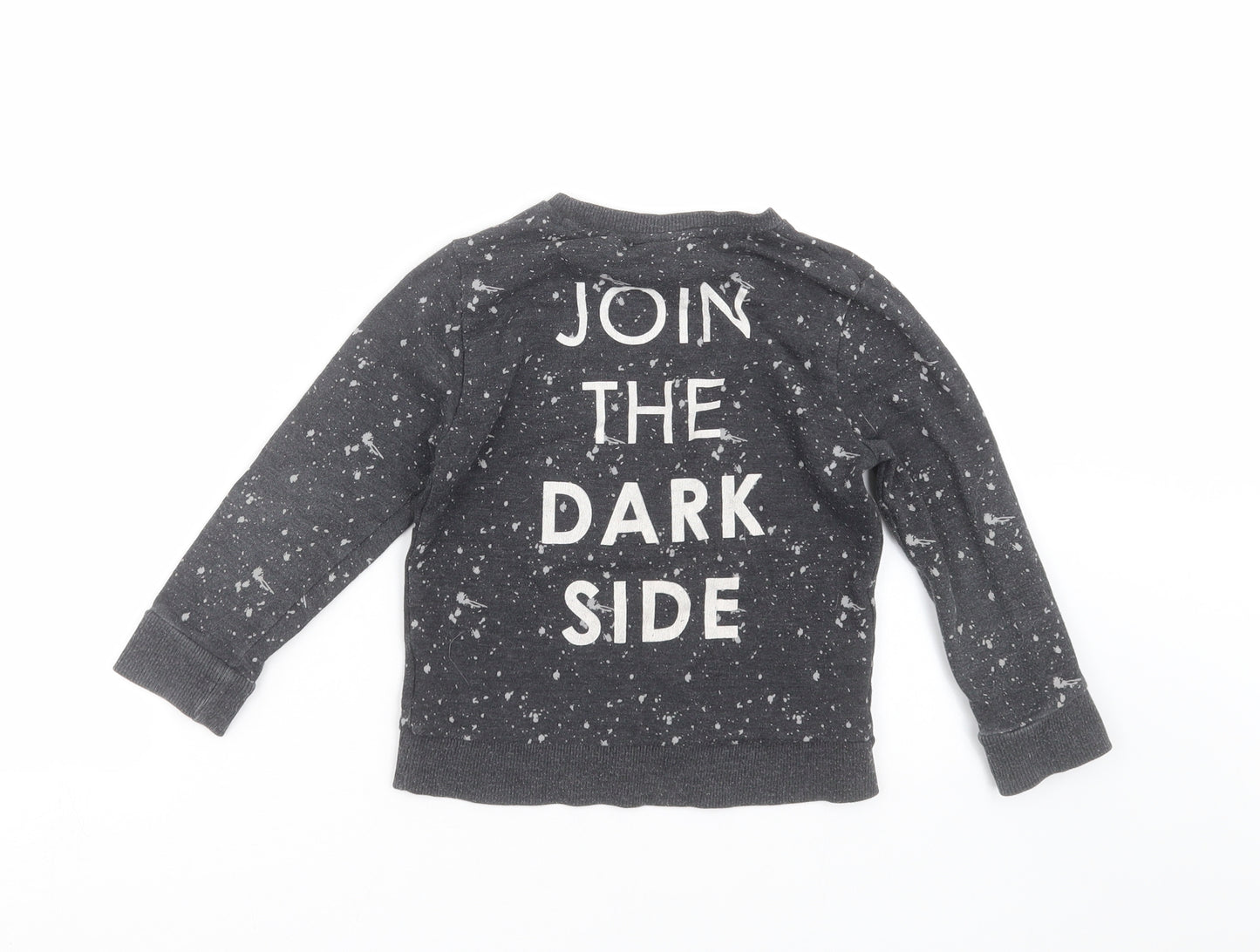 NEXT Boys Grey   Pullover Sweatshirt Size 5 Years  - Storm trooper