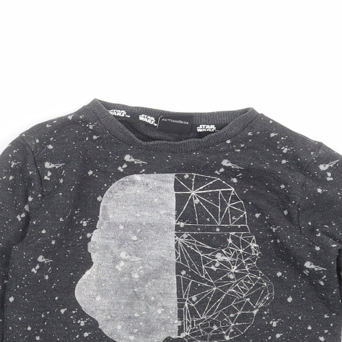 NEXT Boys Grey   Pullover Sweatshirt Size 5 Years  - Storm trooper