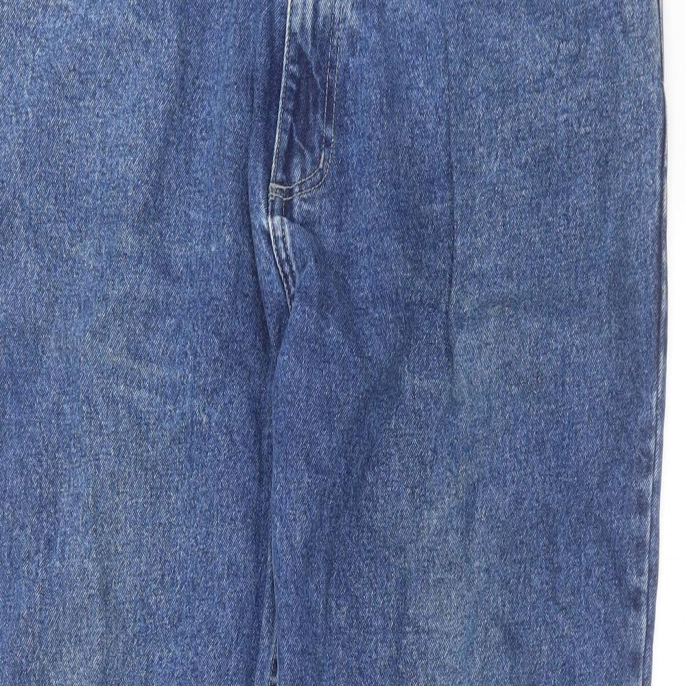 George Mens Blue  Denim Straight Jeans Size 38 in L31 in