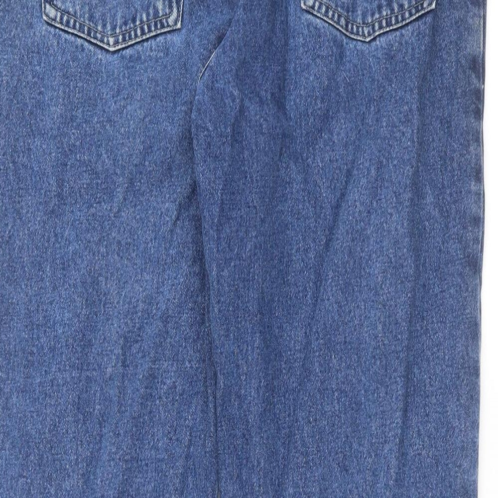 George Mens Blue  Denim Straight Jeans Size 38 in L31 in