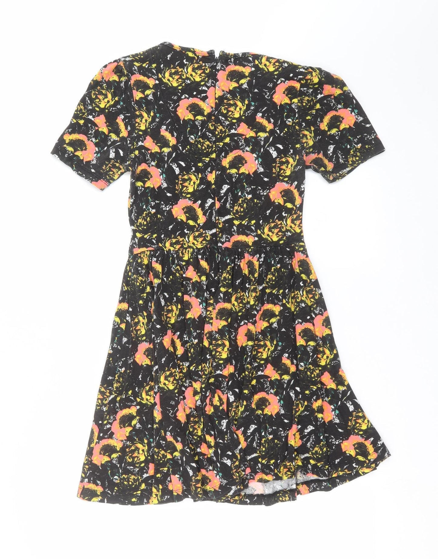 Topshop Womens Black   T-Shirt Dress  Size 10