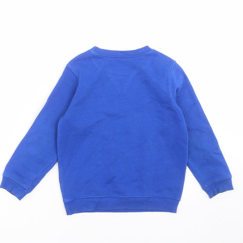 Matalan Boys Blue   Pullover Sweatshirt Size 6 Years  - school
