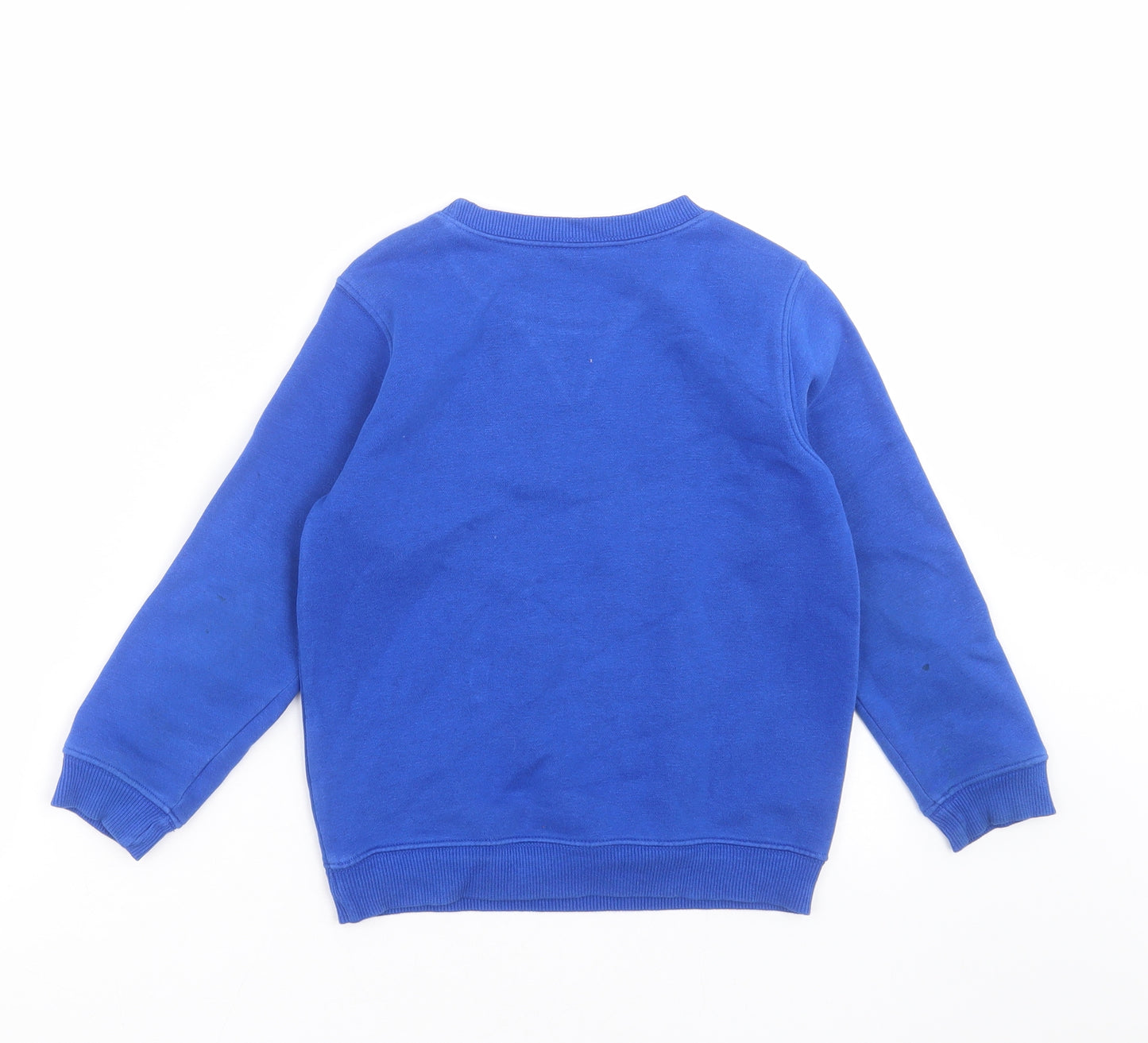 Matalan Boys Blue   Pullover Sweatshirt Size 6 Years  - school