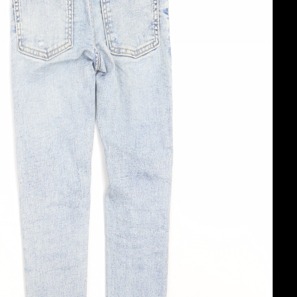 Zara Girls Blue  Denim Skinny Jeans Size 7 Years