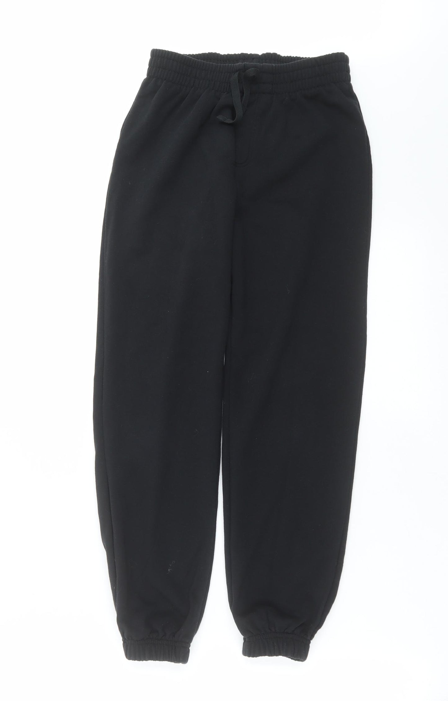 TU Boys Black   Jogger Trousers Size 10 Years