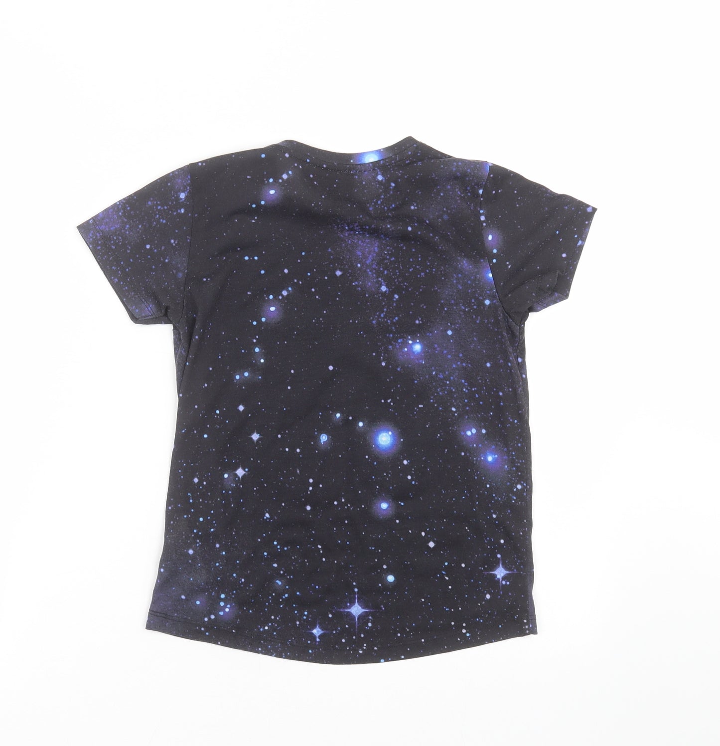Primark Boys Black   Basic T-Shirt Size 7-8 Years  - star wars