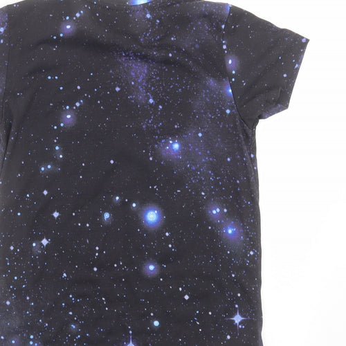 Primark Boys Black   Basic T-Shirt Size 7-8 Years  - star wars