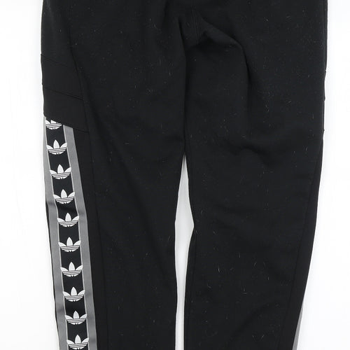 adidas Mens Black   Jogger Trousers Size M L32 in