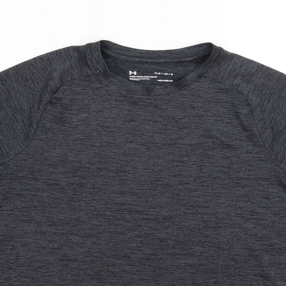 Under armour Boys Grey   Basic T-Shirt Size L