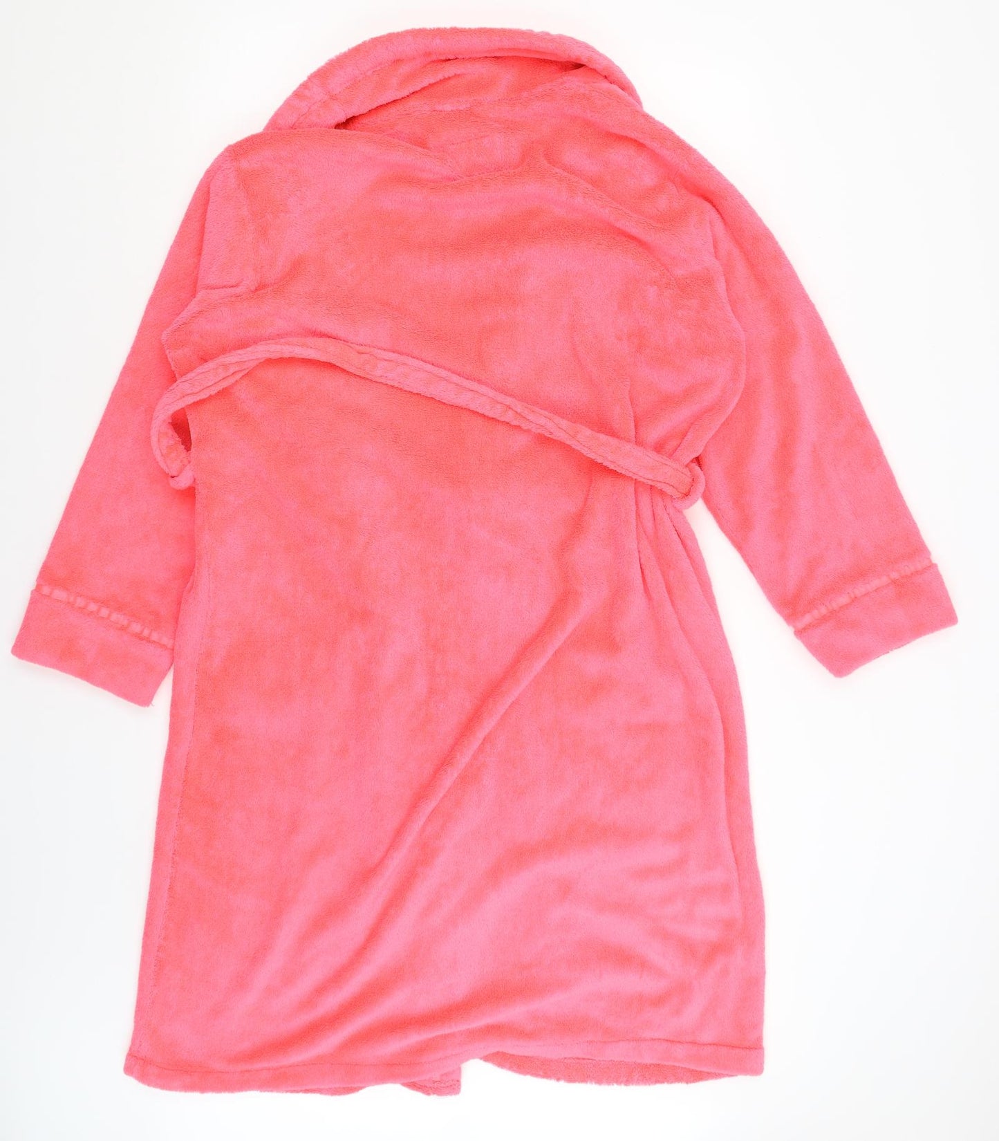Love to Lounge Womens Pink Solid  Kimono Gown Size M