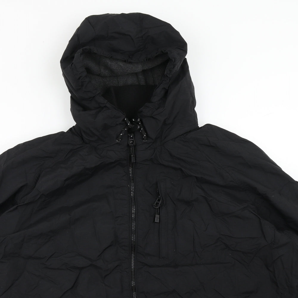 NEXT Mens Black   Rain Coat Coat Size 2XL
