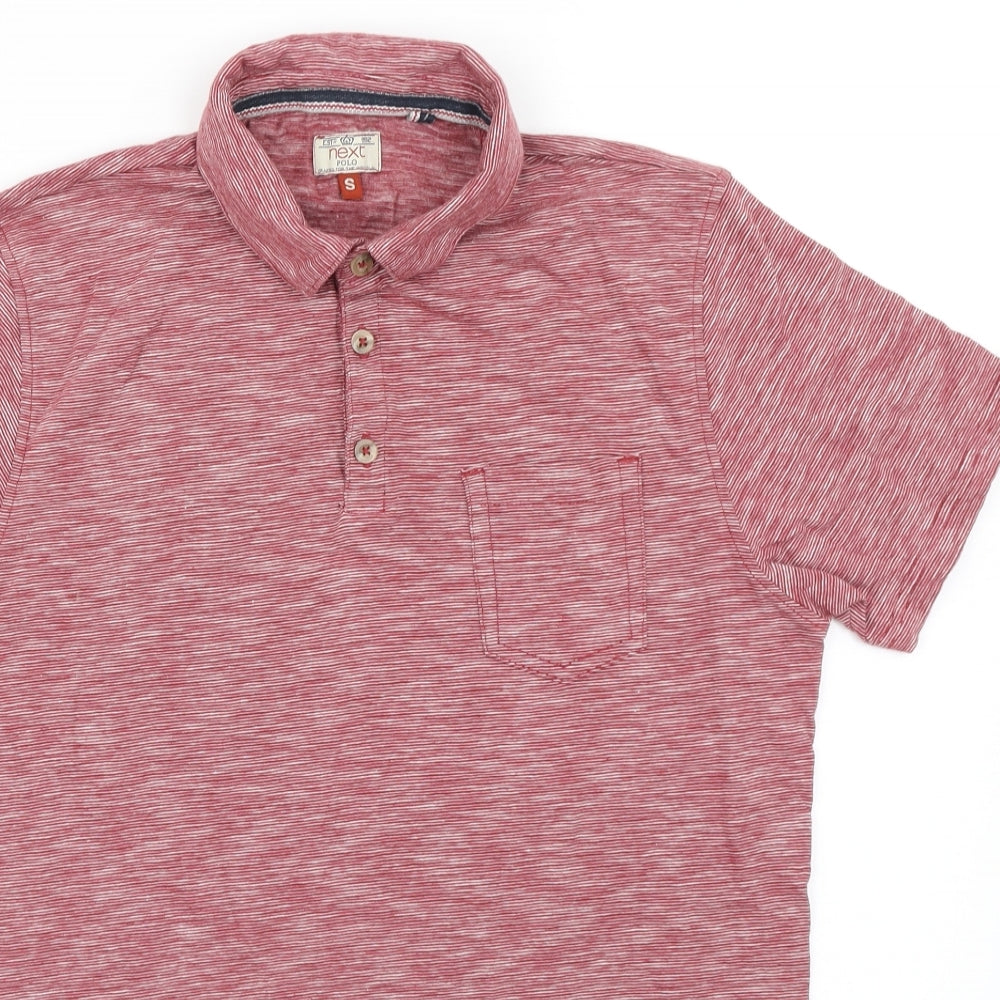 NEXT Mens Red    Polo Size S