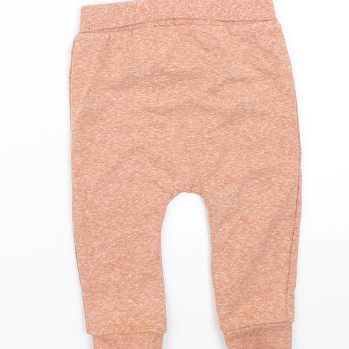 TU Baby Orange   Capri Trousers Size 9-12 Months