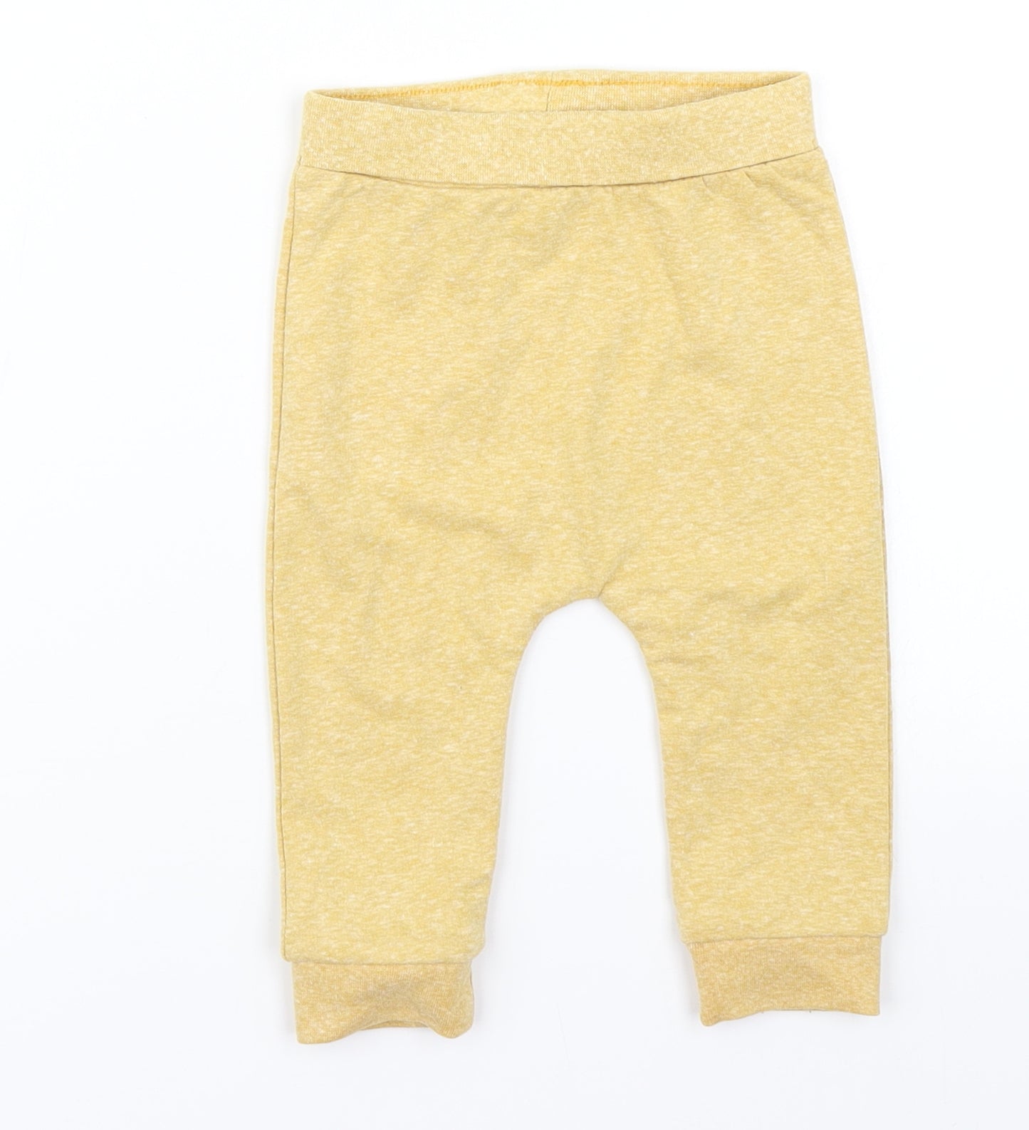 TU Baby Yellow   Jogger Trousers Size 9-12 Months
