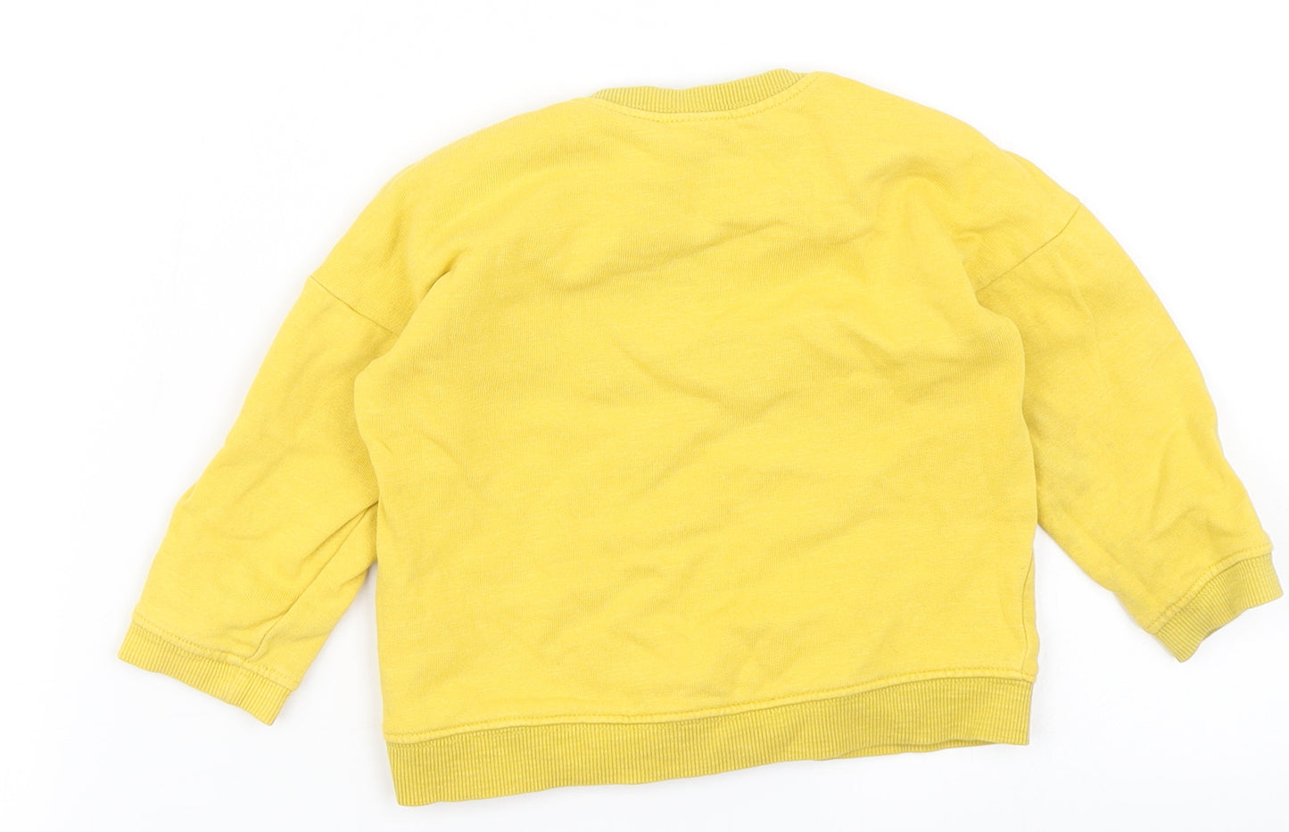 H&M Baby Yellow   Pullover Jumper Size 9-12 Months